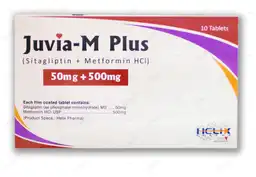 Juvia-m Plus Tablets 50mg/500mg